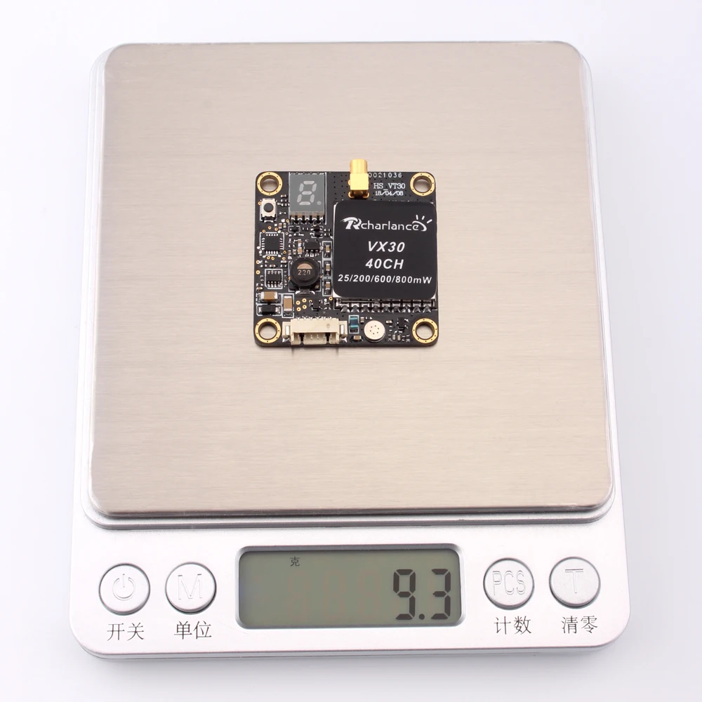 VX30 5 8G 40CH 25mW 200mW 600mW 800mW регулируемый видеопередатчик VTX 2 6S 30X30mm для FPV гоночных