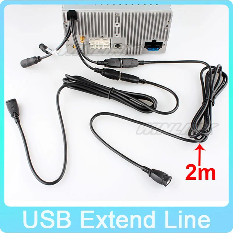 

2015 2 шт. Универсальный USB Удлиненный кабель длиной 200 см для подключения