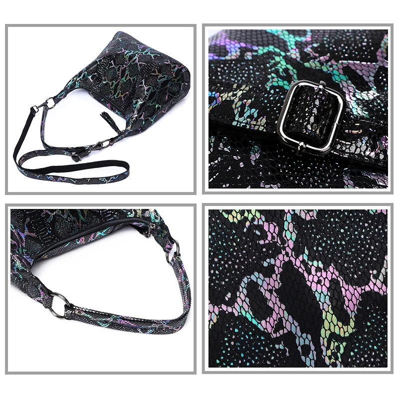 Женская сумка через плечо из искусственной кожи большая высококачественной