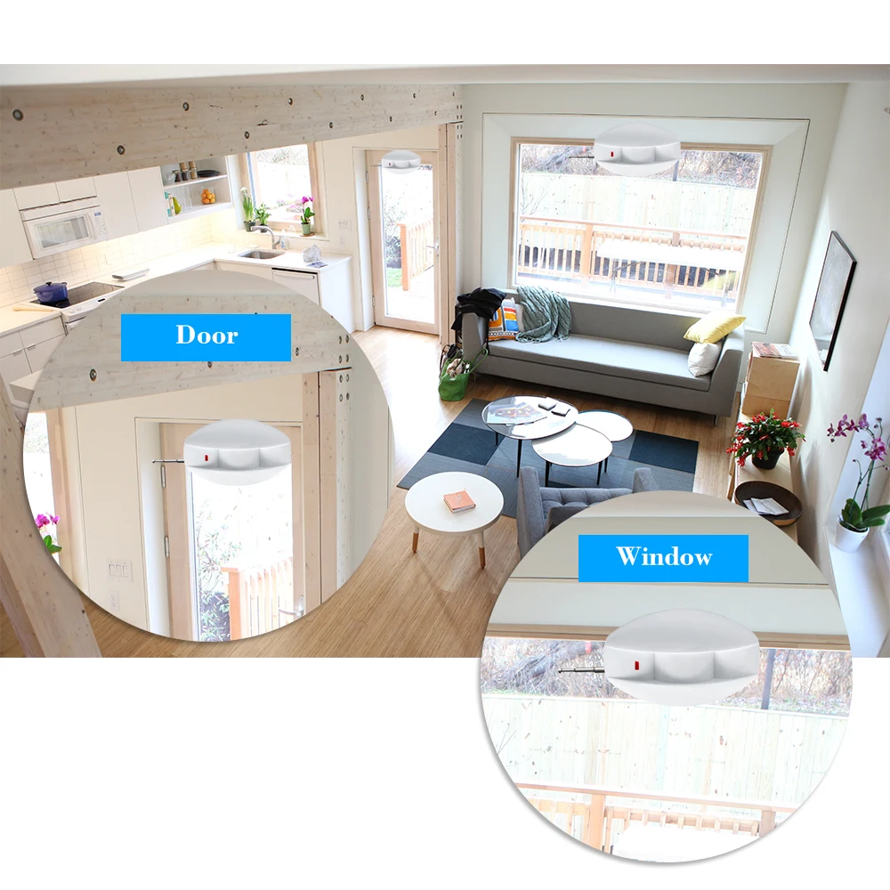 433 МГц Беспроводная пассивная инфракрасная Защитная завеса детектор PIR датчик