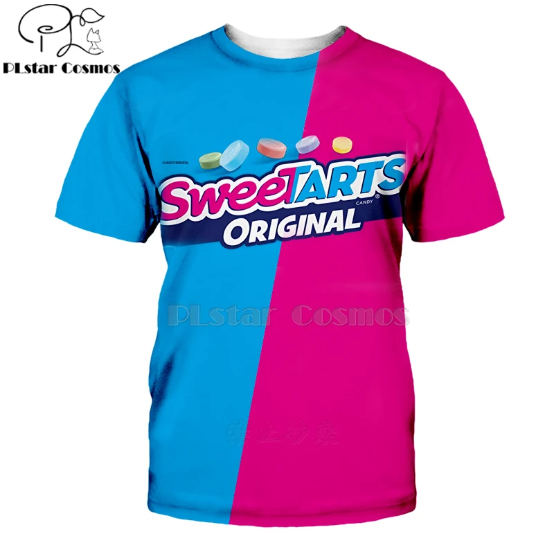 

Newest candy Snack bag chocolate sauce 3D t shirts food Harajuku Men Women short Sleeve PulloVer tees tshirts Casual Brand-2