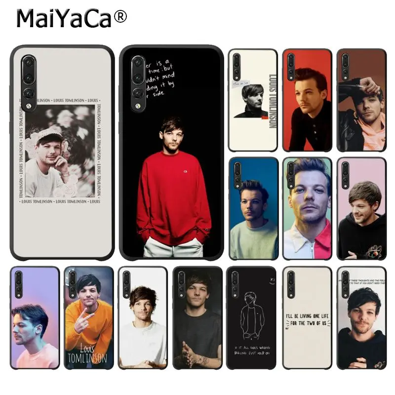 Мягкий чехол для телефона из ТПУ MaiYaCa One Direction Луи Томлинсон Huawei P10 plus 20 pro P20 lite mate9 10
