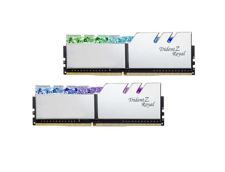 G. SKILL Trident Z Royal F4-3200C16D-32GTRS DDR4 3200 частота 32 Гб(16Gx2) набор настольной памяти RGB светильник(CL16