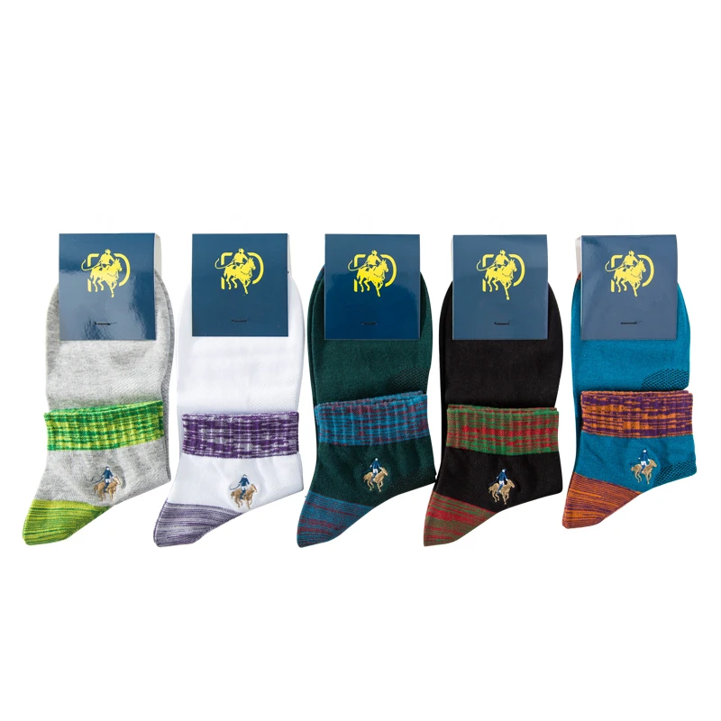 Casual fashion three-dimensional embroidered men's pure cotton socks vintage men breathable and deodorant short socks
