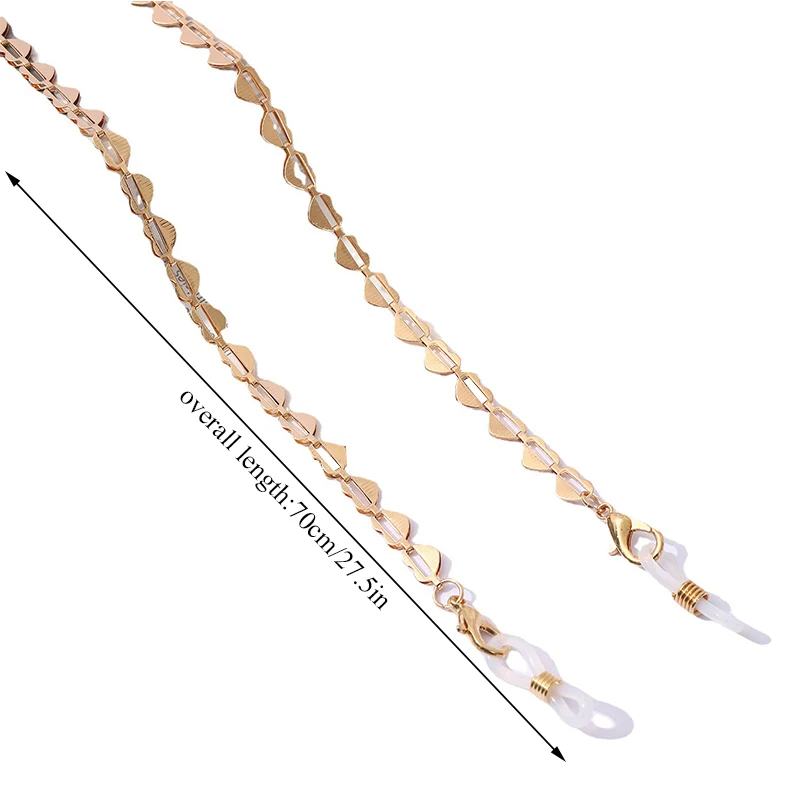 

Fashion Creative Pearl Glasses Chain Women Men Eyeglass Cord Sunglasses Cord Retainer Holder Eyewear Lanyard Neck Strap Rope