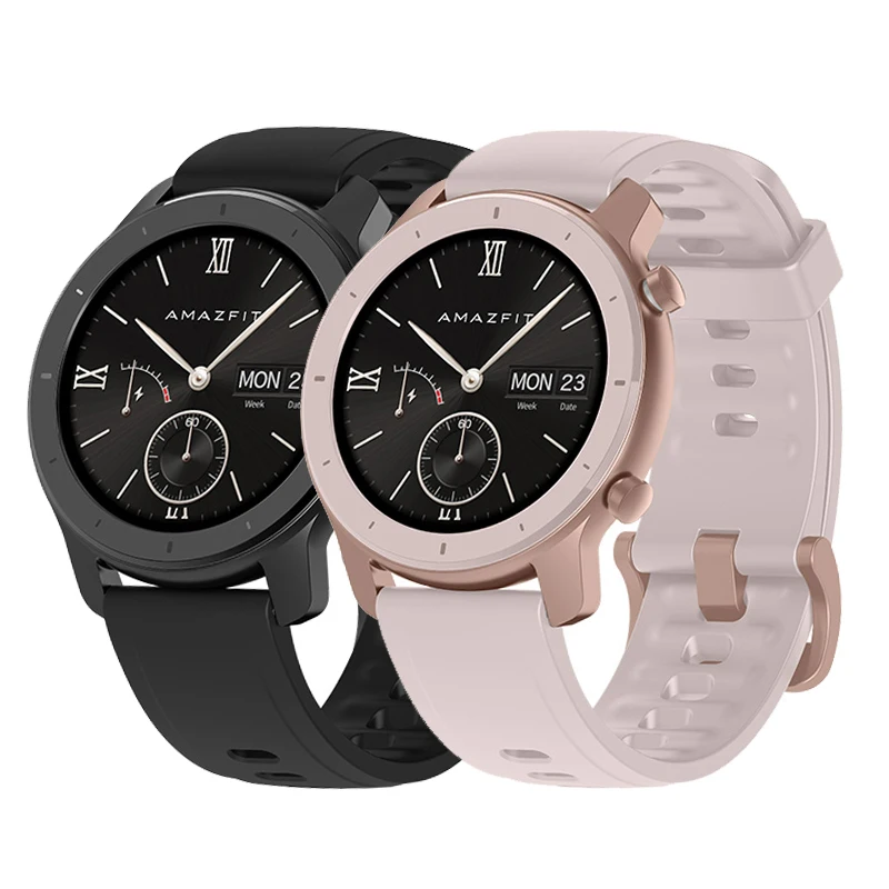 Глобальная версия Xiaomi HuaMi Amazfit GTR 42 мм Смарт часы 12 дней Батарея GPS 5ATM