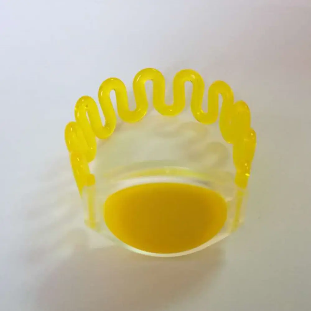 Yellow-1pcs 125 кГц EM4100/4102 ID Цвет Водонепроницаемый ПК браслет с rfid-чипом 1/2 шт./EM тег - Цвет: Yellow-1pcs