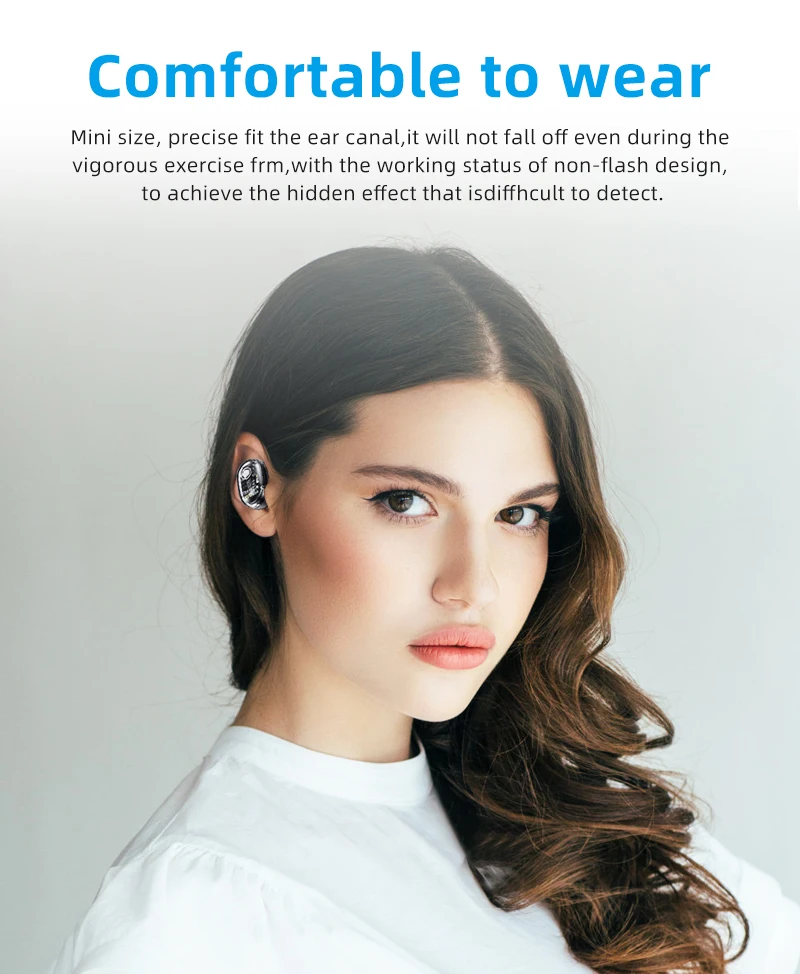 IPX7 TWS беспроводные наушники Bluetooth 5,0 сенсорное управление гарнитура Смарт HD микрофон спортивные музыкальные модные наушники