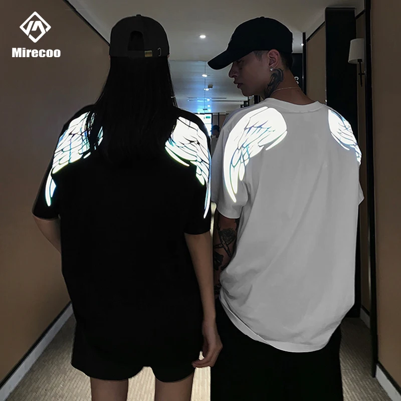 

Футболка мужская Светоотражающая, в стиле Харадзюку