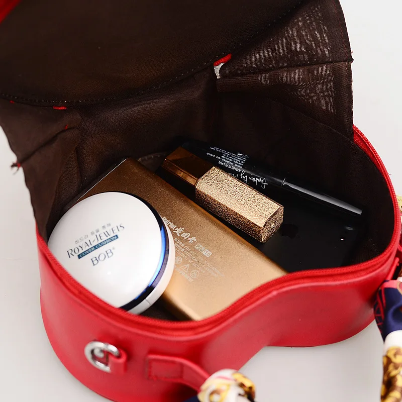 Mixtx 2020 зимняя новая женская сумка через плечо в форме сердца милая маленькая