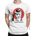 Мужская футболка с высокой посадкой Tenkuu Shinpan, Забавные футболки из чистого хлопка с круглым вырезом, классические футболки с принтом