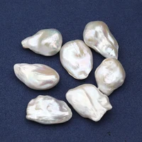2021 best selling new natural pearl irregular shape non porous tail bead pearl making diy jewelry accessories size 25 30mm