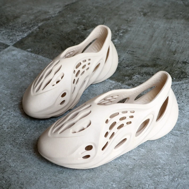 2020 летние пляжные шлепанцы Женская прогулочная обувь Сандалии Мужские сандалии