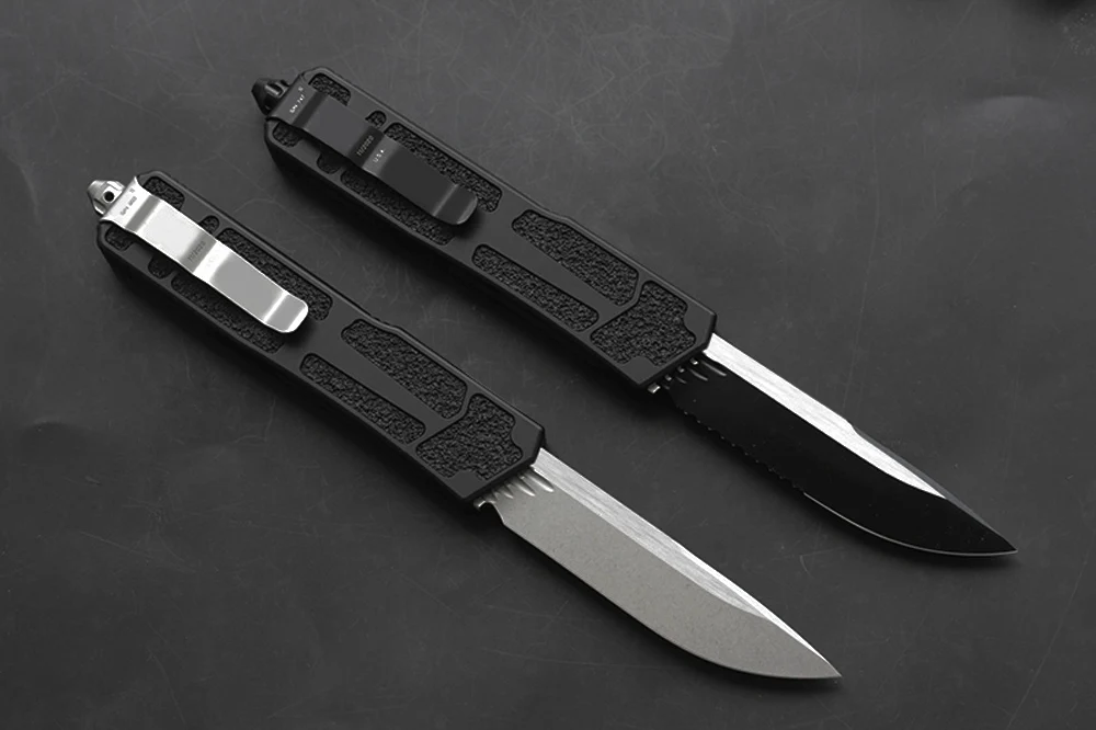 Нож VESPA с лезвием из стали M390 61HRC черного цвета, рукоять из алюминия 7075 для активного отдыха, охоты, кемпинга и выживания, тактический инструмент EDC.