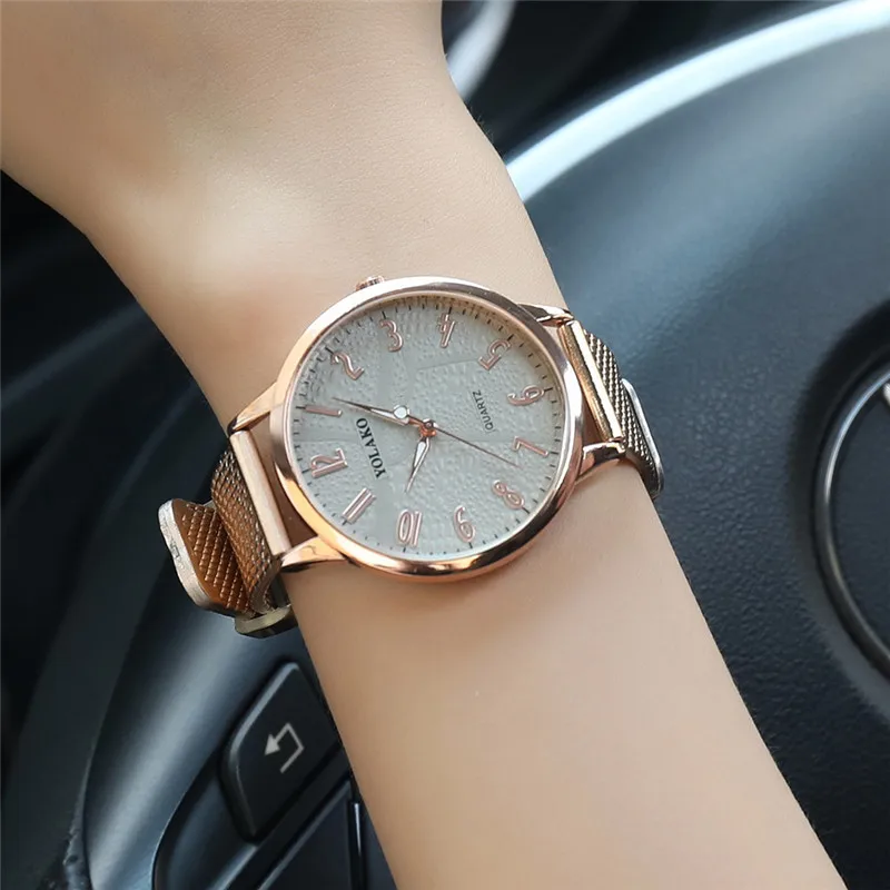 Женские часы YOLAKO роскошные модные женские Relogio Feminino наручные 2020 Reloj Mujer | Наручные