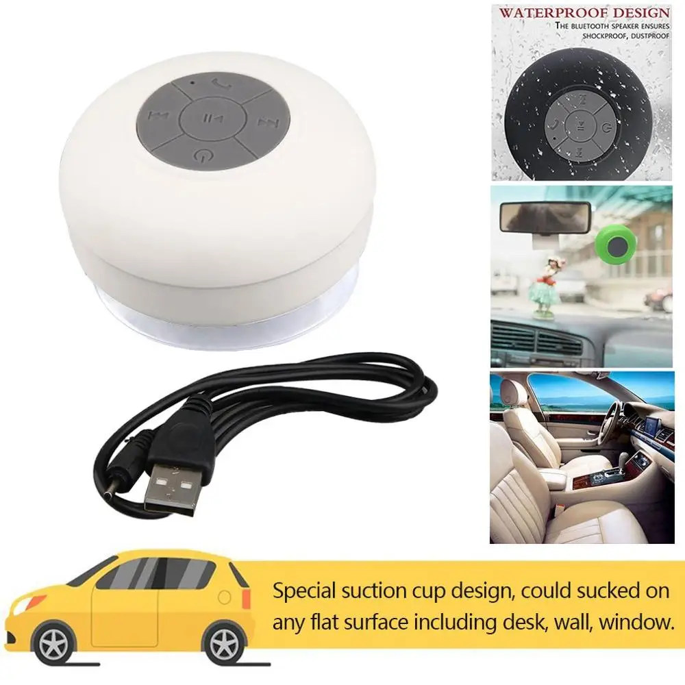 Беспроводной громкий микрофон OUTAD всасывающий динамик для душа автомобильный