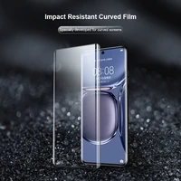 2pcs nillkin impact resistant 3d curved tempered glass film for huawei p50 pro mate 40 full glue screen protector honor 50 pro