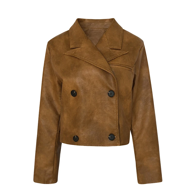 

FURSARCAR 2021 NEW Genuine Leather Jacket Women Spring and Autumn Motorcycle Leather Coat Fashion Slim Short Jackets For Feamle