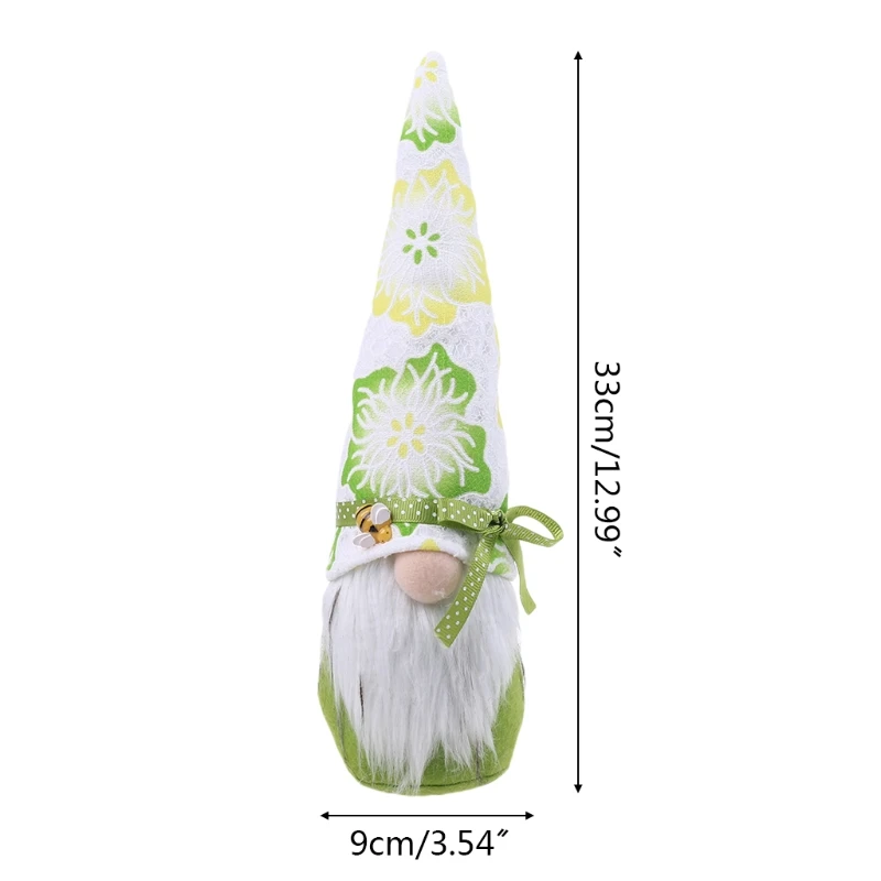 

Patricks Day Gnome Faceless Doll Easter Decorations Irish Leprechaun Scandinavian Tomte Nisse Holiday Ornaments