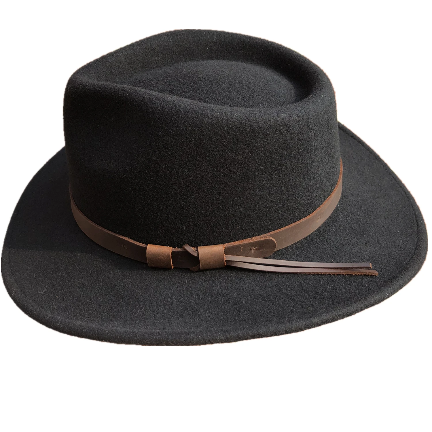 Crushable Wool Felt Cowboy Outback Hat For Men
