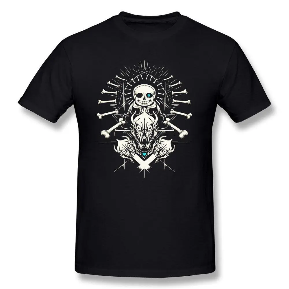 Hsuail Мужская футболка с дизайном Sans Undertale рисунком унисекс новая модная свободный