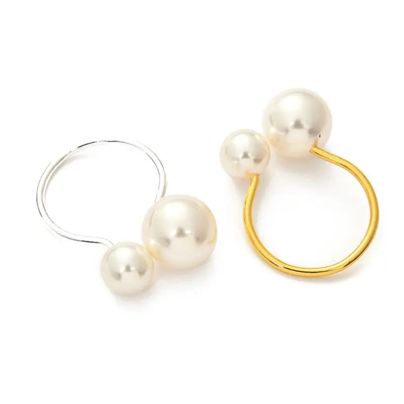 

12pcs dining table wire napkin buckle pearl napkin decoration napkin ring hotel set table holiday wedding table decoration