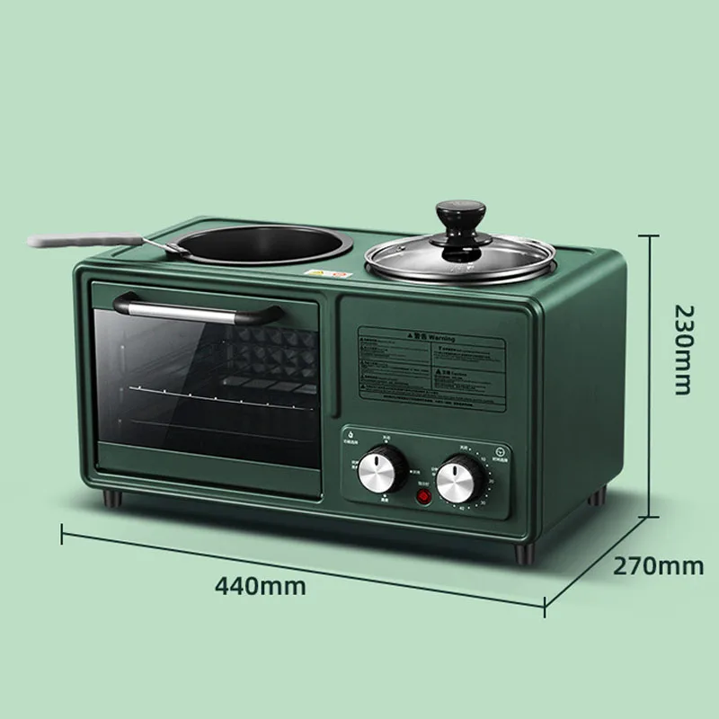 

Многофункциональный аппарат для завтрака, электрическая духовка, аппарат для приготовления хлеба, пиццы, тостер, сковорода BLY-ZA02 EC