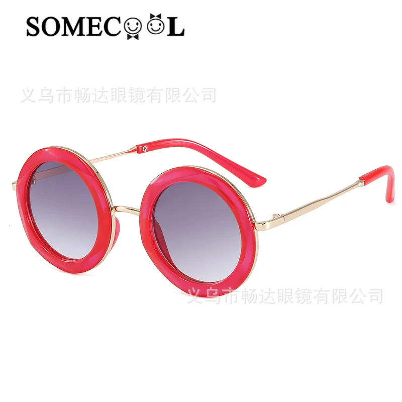 

Vintage Round kids sunglasses 2020 NEW Street Fashion sun glasses Brand Cute child eyewear UV400 Travel Birthday Gift N503