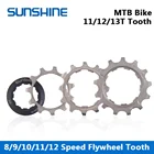 Зубцы для горного велосипеда UNSHINE, 11T 12T 13T, фиксированные зубья шестерни, 89101112 скорости, маховик, запасные части для SHIMANO SRAM