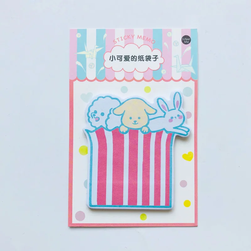 30 страниц Kawaii пингвин снежный кролик блокнот наклейка для планировщика школьные канцелярские принадлежности стикеры блокнот - Цвет: C