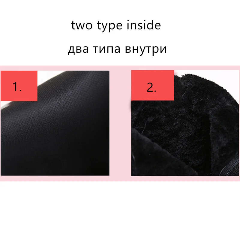 

Women's Ankle Boots 2021 Winter Leather Short Plush Warm Boots For Woman Platform Shoes Ladies Hidden Heel Ankle Boot Shoes NEW