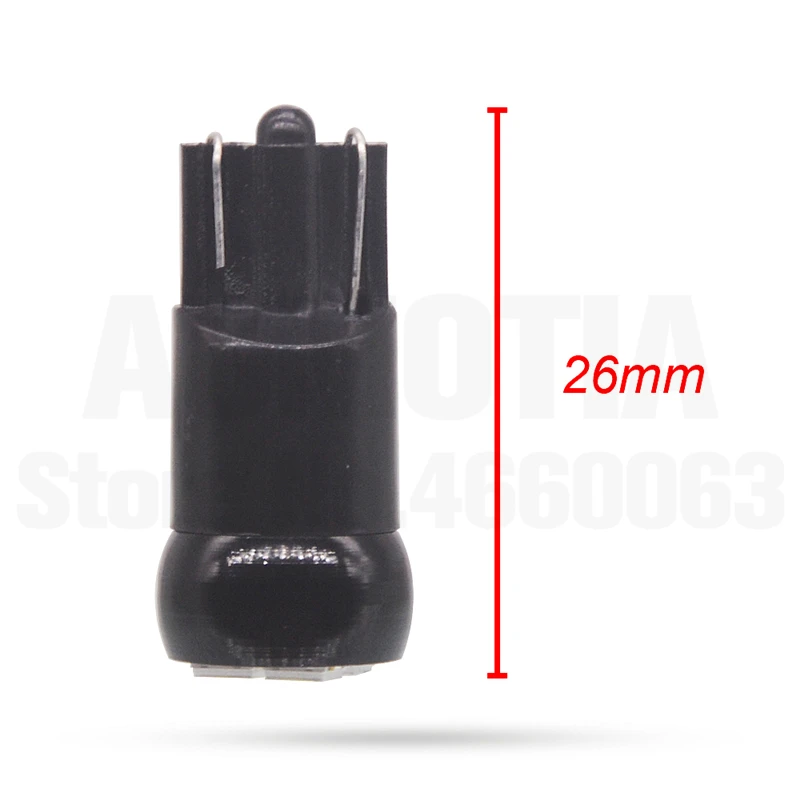 100x Автомобильный светодиодный Lihgts T10 светодиодный W5W 4 светодиодный 168 3030 SMD поворот стороны номерного знака светильник лампа габаритного огня AC/DC 12V