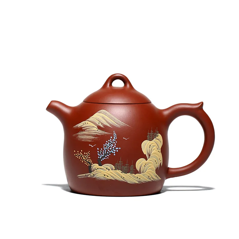 

Red robe Kung Fu tea set and teapot goods