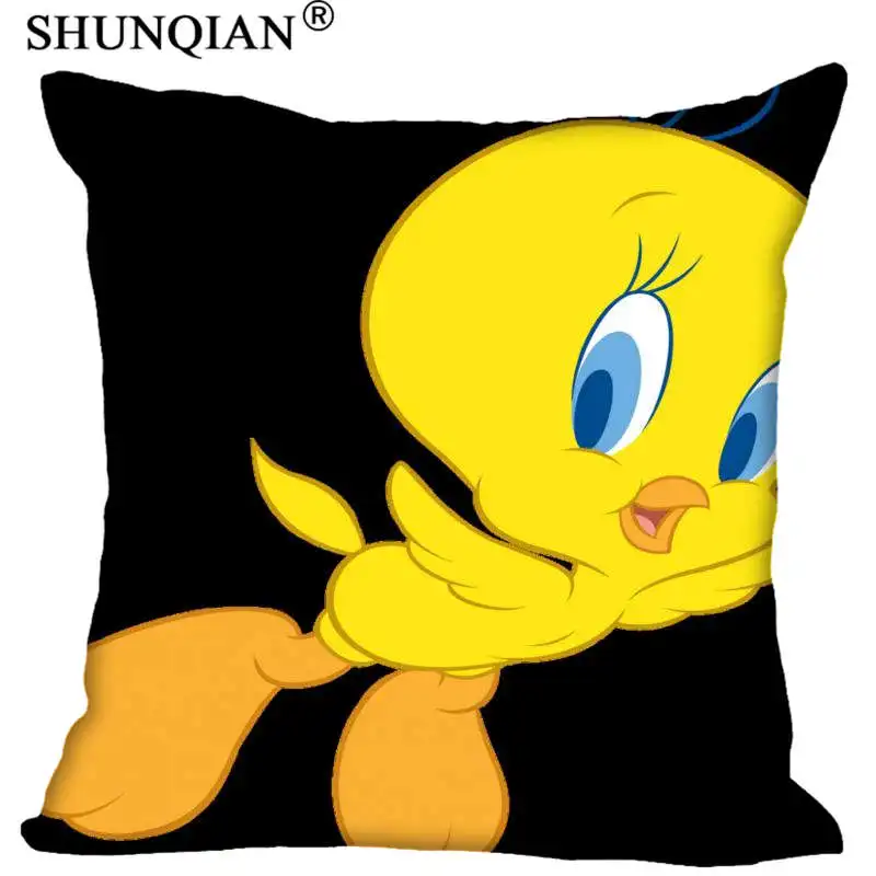 Pillowcase Новое поступление Твити квадратная подушка чехол s Молнии Изготовленный На Заказ Подушка Чехол более Размеры пользовательские ваш образ подарок - Цвет: Pillowcase