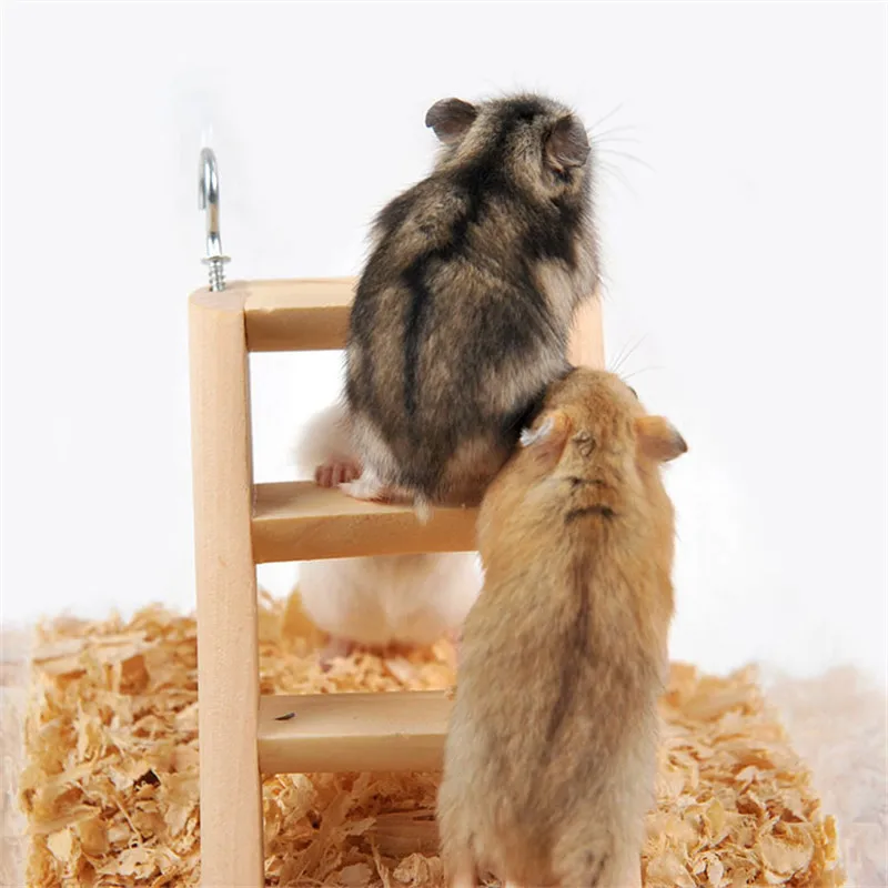 Aapet 2 шт. деревянный хомяк для скалолазания лестницы Шиншилла морская свинка