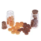 1 бутылка печенье10 шт. печенье Кукольный дом мини игрушки маленькое печенье миниатюрный кухня сцены украшения Аксессуары