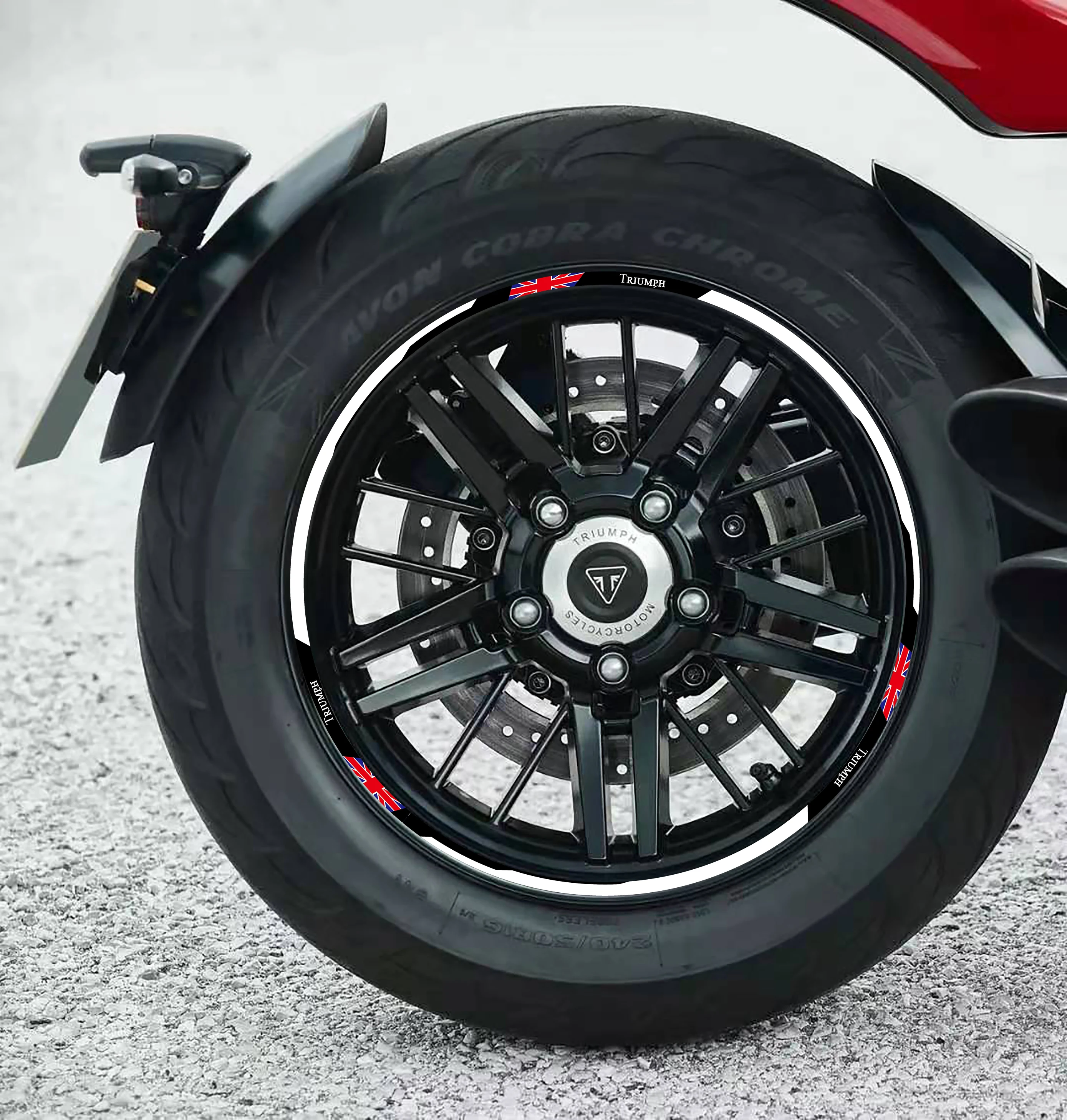 Применимо к изменение водонепроницаемый Наклейка на ступицу колеса из Триумф в