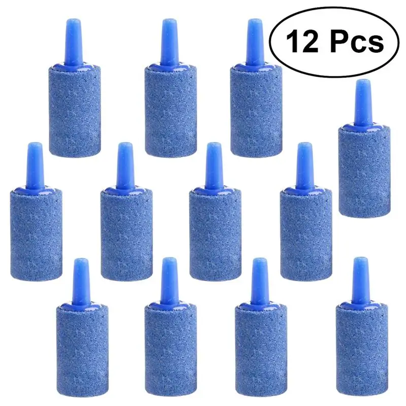 12 шт аквариумные воздушные Пузырьковые камни кислородный камень для аквариума