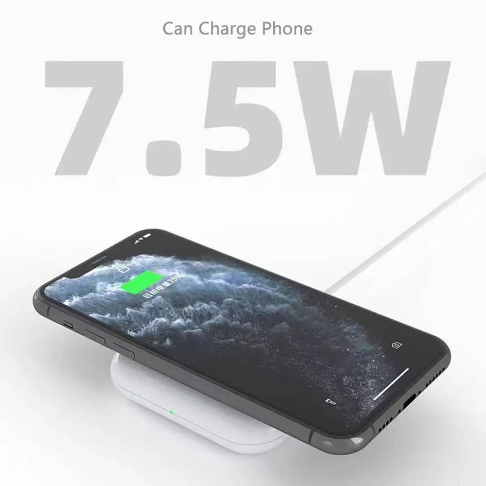 Беспроводная зарядная док станция 2 в 1 для Apple Airpods AirPods Pro iPhone 8Plus X XS XR Xs 11 Max Charge