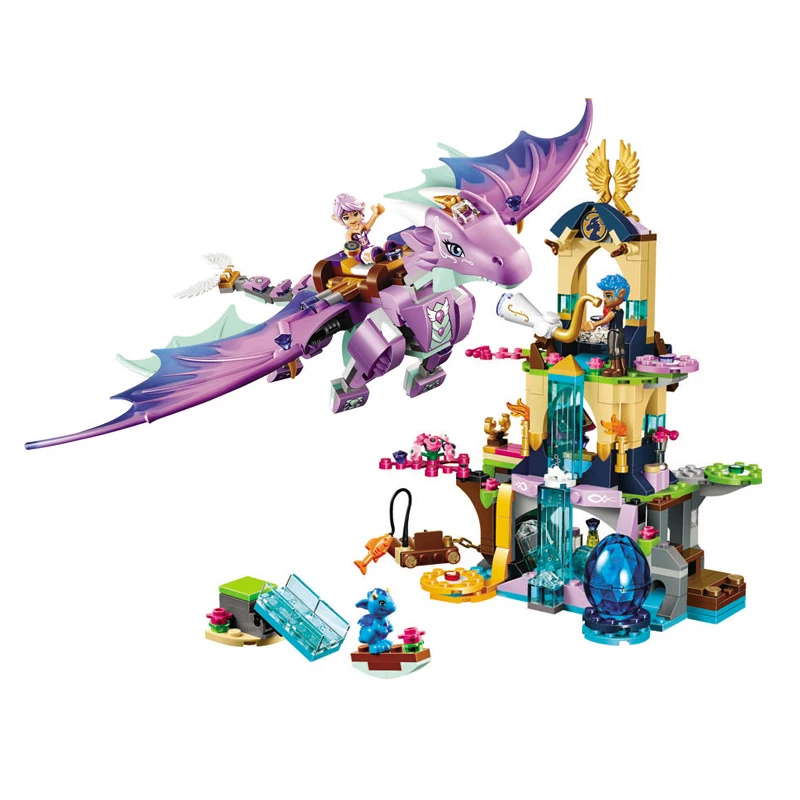 Elves The Dragon Sanctuary Building Bricks Blocks DIY Educational Figures Toys Compatible with 41178 Friends | Игрушки и хобби
