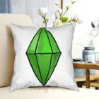 Чехол для подушки Giant Plumbob, с принтом, мягкий, подушка DIY, Sims The Sims 2 Sims 3 Sims 4 Ea