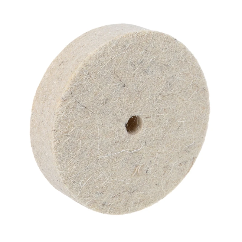 

76x20mm Wool Felt Polishing Buffing Grinding Wheel Polisher Disc Pad Rotary Tool R9UC