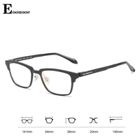 men opticas eyewear tr90 plastic glasse frame multifocal progressive split bridge anti blue ray eyeglasses optics