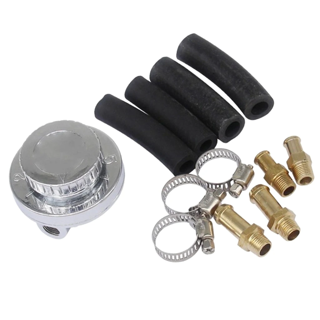 Универсальный Регулируемый 1 5 PSI масляный топливный насос регулятор давления 8 мм