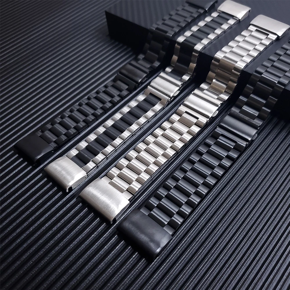 Classic metal band for Garmin Fenix 6 6X Pro Quick Release strap bracelet for Fenix 5 5X Plus / 3 3HR 22mm 26mm Fenix6 Watchband