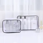 Дорожная Водонепроницаемая прозрачная косметичка из ПВХ, многофункциональная вместительная красочная сумка для хранения