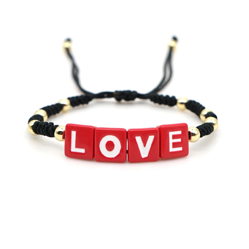 Браслет Shinus Женский пара Pulseras браслеты с буквами|Браслеты шармами| |