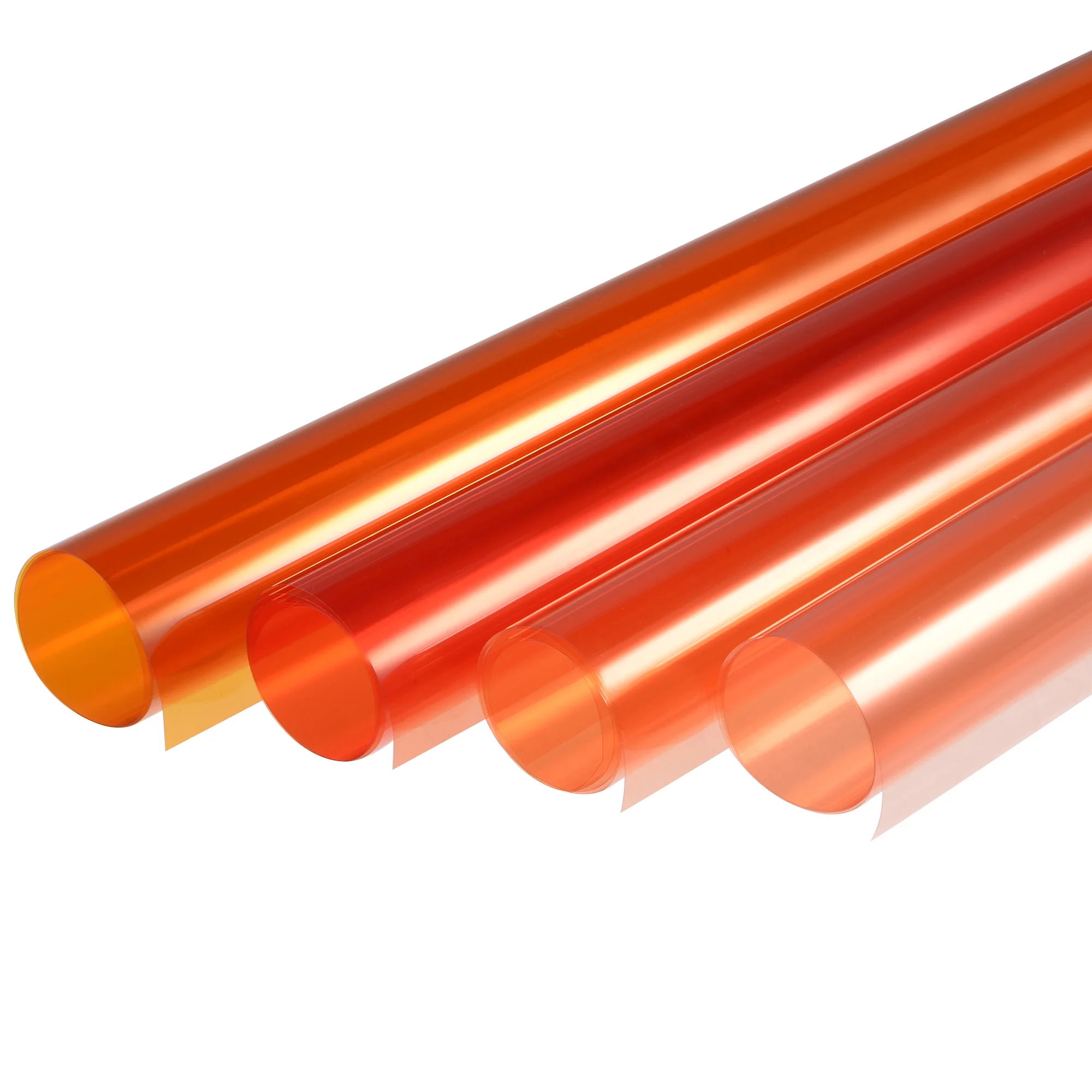 

4Pcs 40x50cm Gel Color Filter Paper Polyester Film Orange 85 85A 85B 85C for Photo Studio Red Head Light DIY Accessory