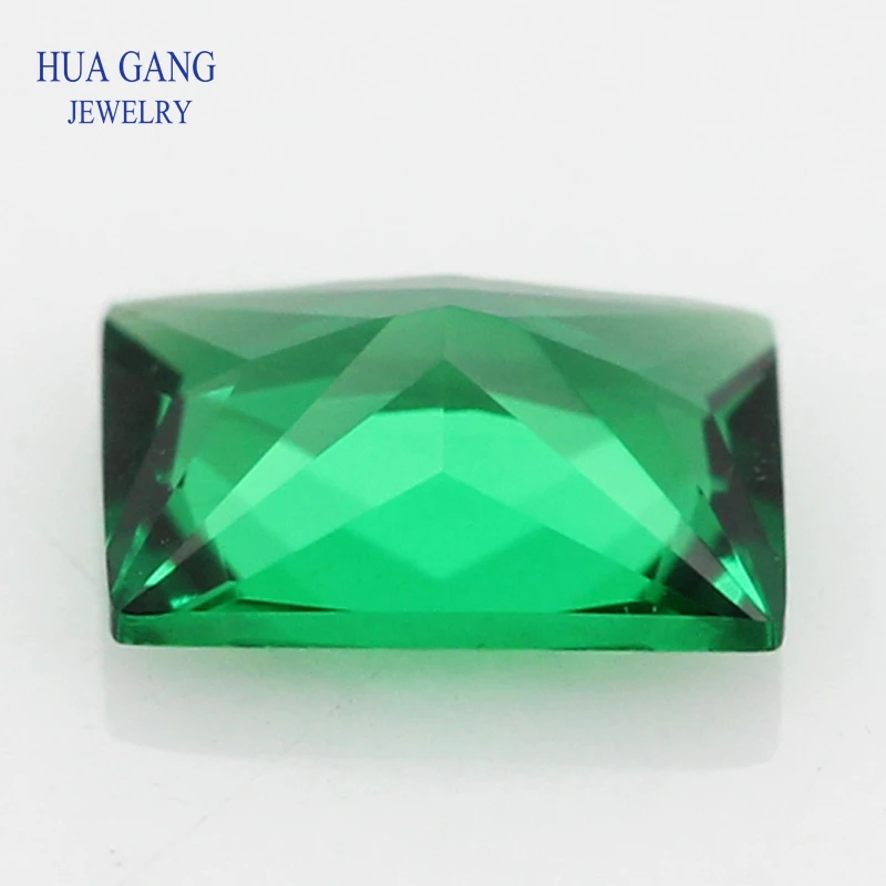 Зеленый нано-камень прямоугольной формы искусственные камни для изготовления