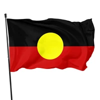 90x150cm australian aboriginal flag decoration indoor and outdoor